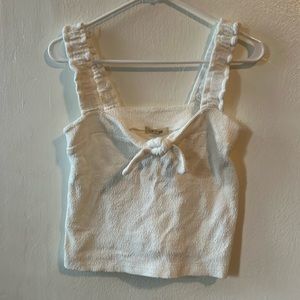 Madewell white tank